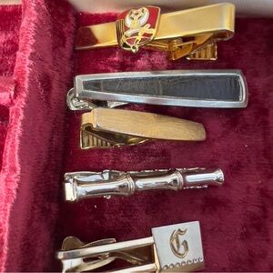 VINTAGE 5Men’s Tie Clips